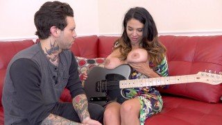 lesson - Divorced Housewife Seduces Her Guitar Instructor