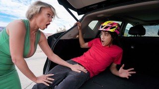 MILF Dee Williams Takes A Young Boy For A Ride