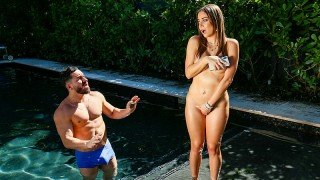 Havana Bleu in Mom Fucks Son's Friend After Dip In Pool